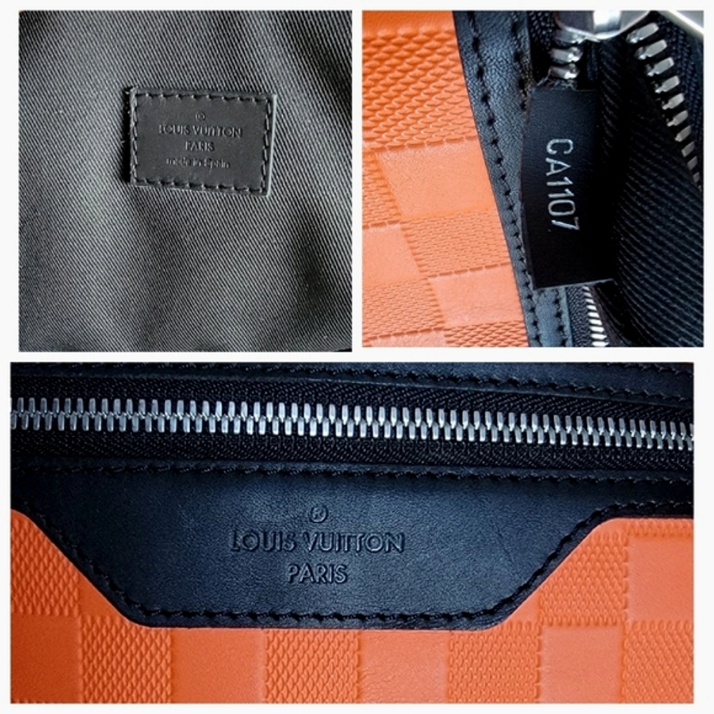 SOLD ❌️❌️❌️ 💯 LOUIS VUITTON Damier Infinite Avenue Leather Backpack - Picture 14 of 16